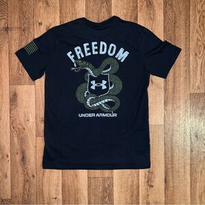 Under Armour Men's Black Freedom Tee